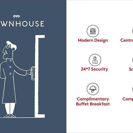 Oyo Townhouse 5 Jubilee Hills Hotel Hyderabad Luaran gambar